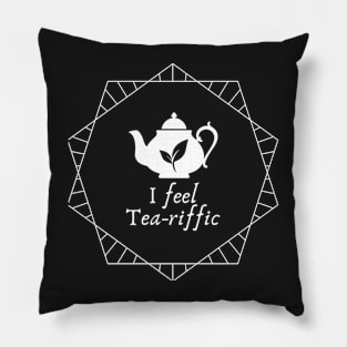 Tea-riffic Pillow