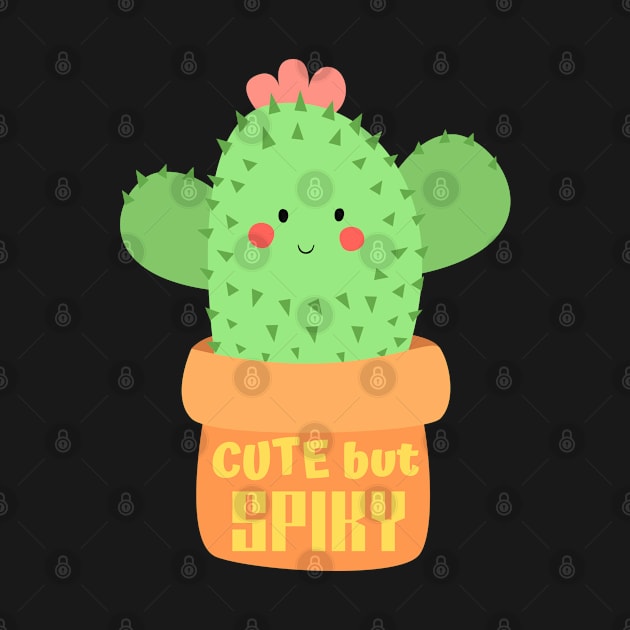 Cute but Spiky - Potted Smiley Cactus by F-for-Fab