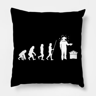 Beekeeper Evolution Beekeeping Apiculture Honey Bee Pillow