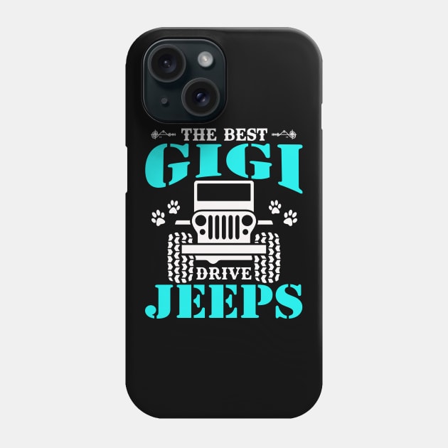 The Best Gigi Drive Jeeps Cute Dog Paws Jeep Lover Jeep Men/Women/Kid Jeeps Phone Case by Superdadlove