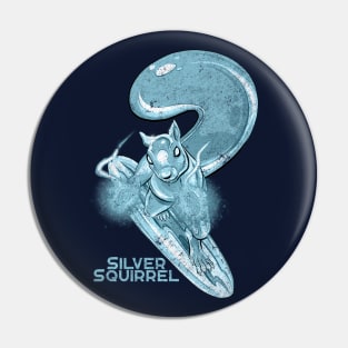 Silver Squirrel - silver Pin