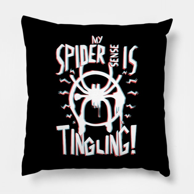 Miles Morales Pillow by Indranunik