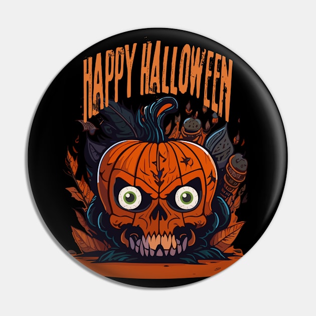 Halloween Pin by MckinleyArt