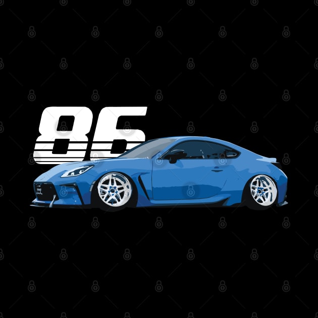 stanced gr86 neptune blue - Keiichi Tsuchiya brz by cowtown_cowboy