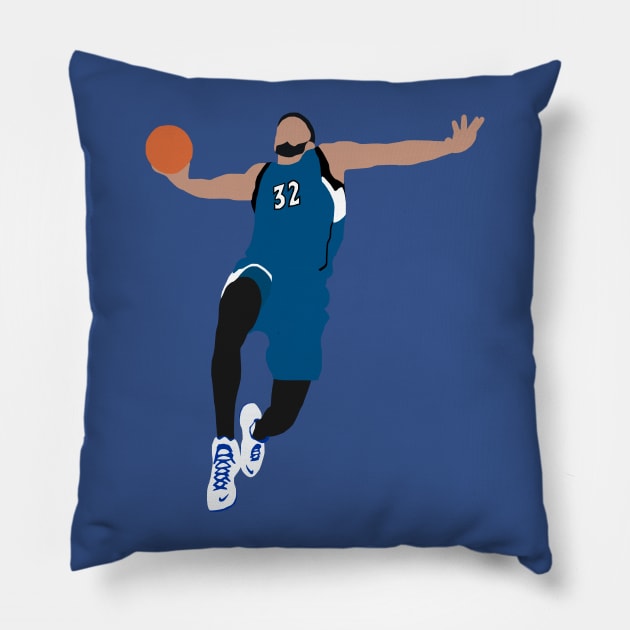 Karl-Anthony Towns Pillow by xRatTrapTeesx