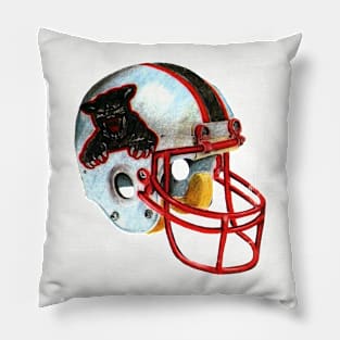 Warren G Harding Panthers Football Pillow