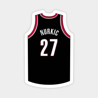 Jusuf Nurkic Portland Jersey Qiangy Magnet