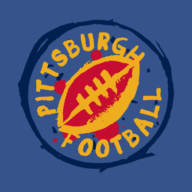 Pittsburgh Football 02 by Very Simple Graph