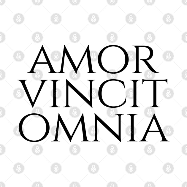 Amor Vincit Omnia - Love Conquers All by Explore Design Journey