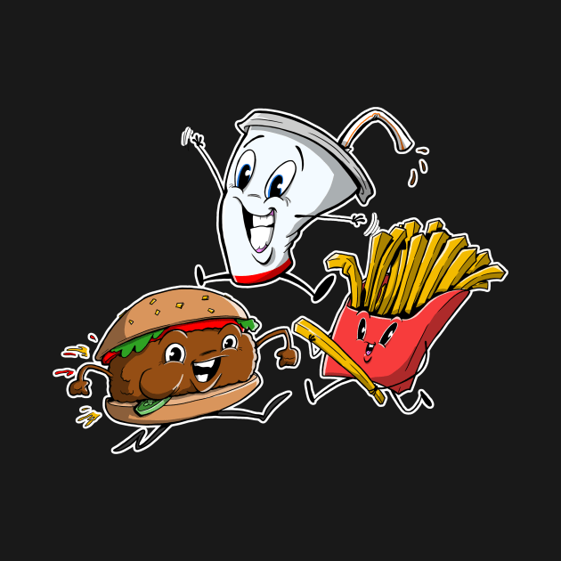 Fast Food Buddies by natebramble