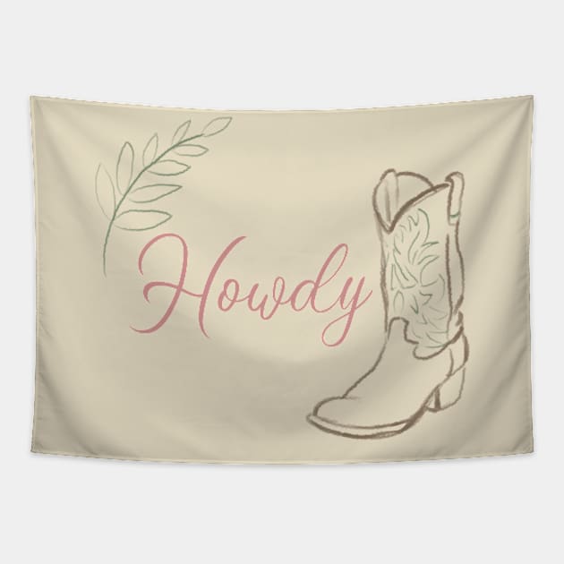 Howdy Tapestry by cowboyknees