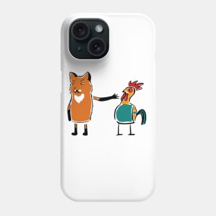 Fox & Rooster Phone Case