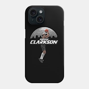 Jordan Clarkson Utah Skyline Phone Case