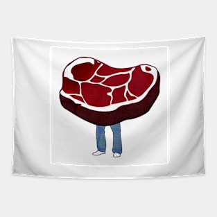 Human steak Tapestry