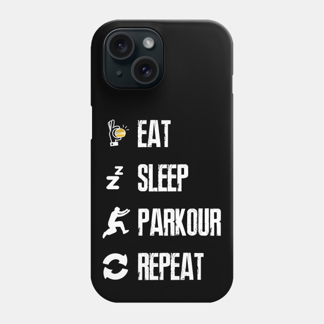 Funny Parkour Free Runner Freerunning Traceurs Gift For Youth Boys Phone Case by SHB-art