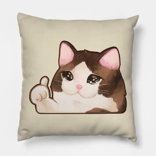 ok meme cat Pillow