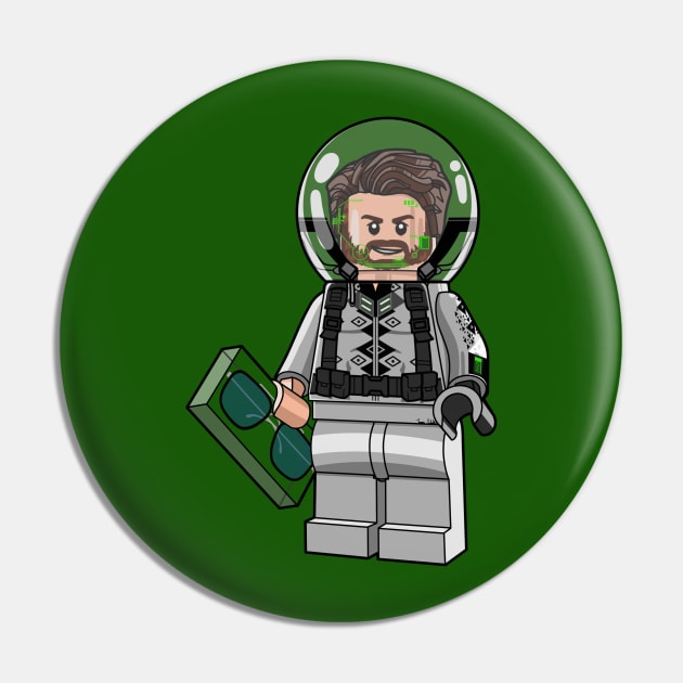 LEGO Quentin Beck Pin by schultzstudio