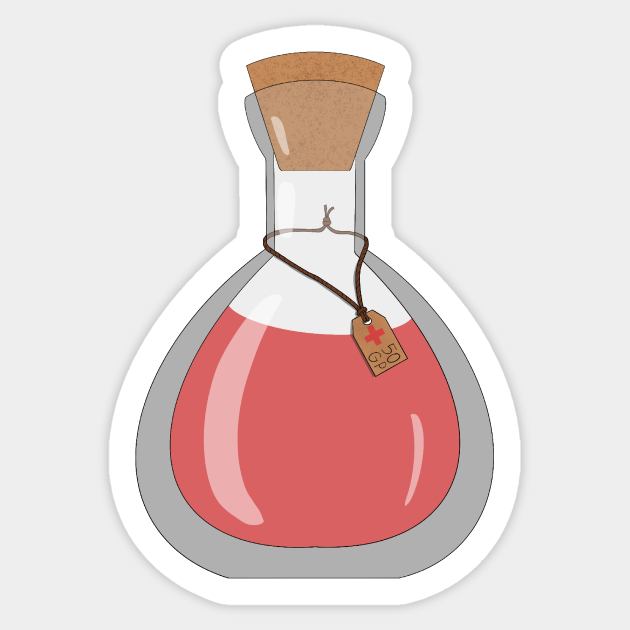 Health Potion Health Potion Sticker Teepublic Life is strange logo png. teepublic