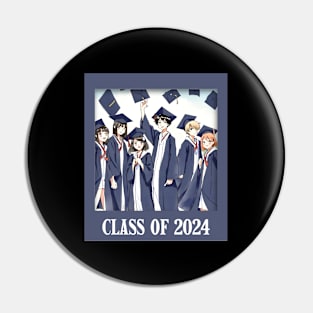 Anime Class of 2024 Pin