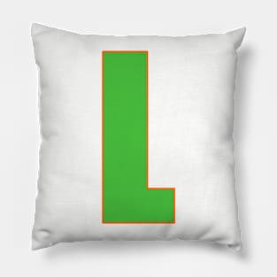 Gallant in Green: L's Defining edge Pillow