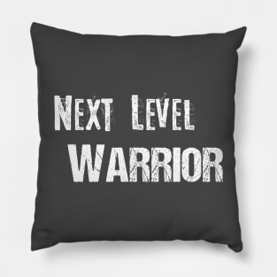 Next Level Warrior Design 4 Pillow