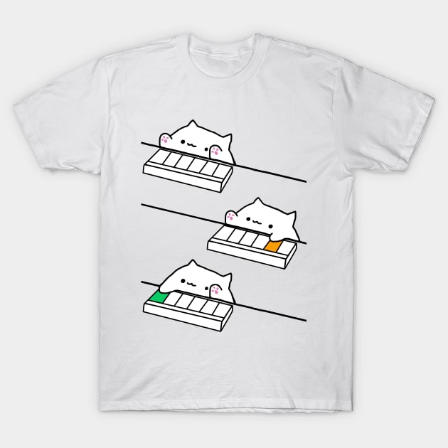  Bongo Cat T-Shirt : Clothing, Shoes & Jewelry