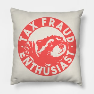 Tax Fraud Enthusiast - Pedro Raccoon Pillow