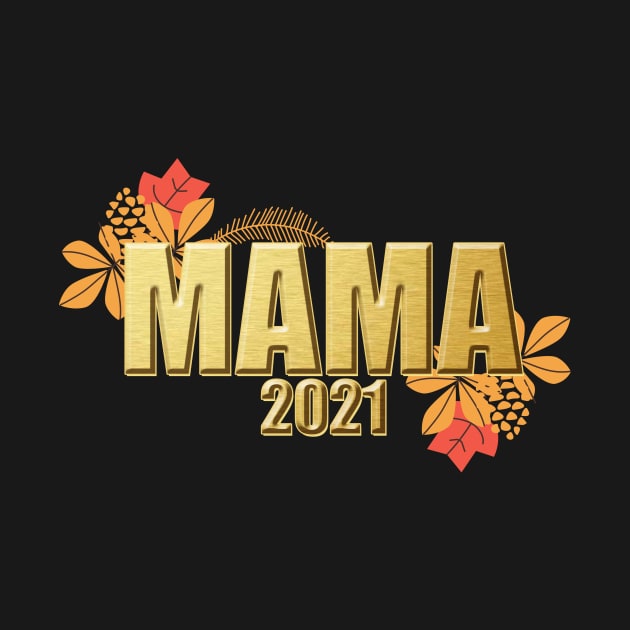 Mama 2021 Schwangerschaft Geburt Geschenk by DDKMDAD