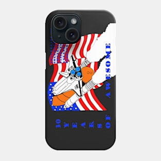 Space Shuttle - 30 years of Awesome Phone Case