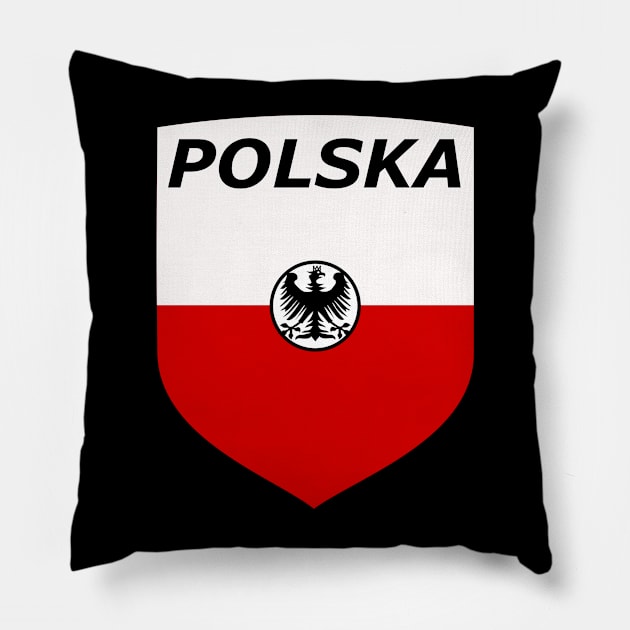 Poland Pillow by Karpatenwilli