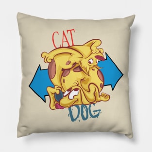 CatDog Pillow