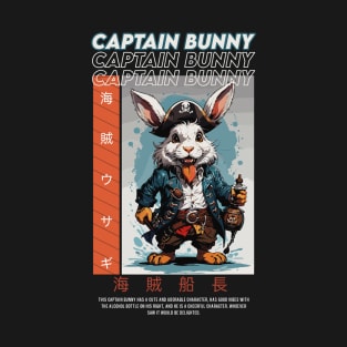 Pirate rabbit captain T-Shirt