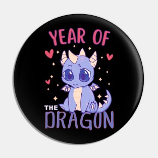 Year Of The Dragon Pin