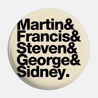 Martin Francis Steven George Sidney Pin