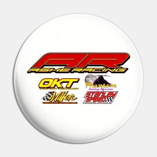 Ashe Racing and Friends Pin