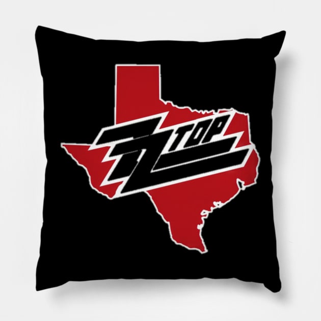 Zz Top Pillow by yudix art