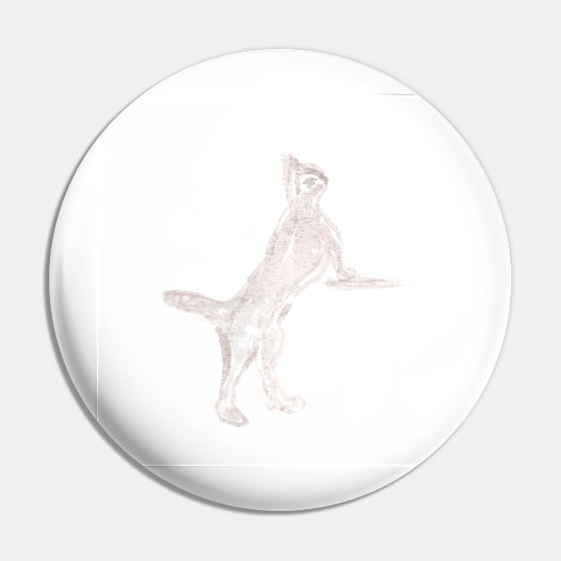 Cat portrait. Watercolor illustration monochrome animal Pin by grafinya