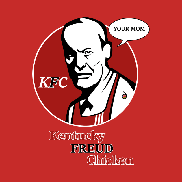 Kentucky FREUD Chicken by rednessdesign