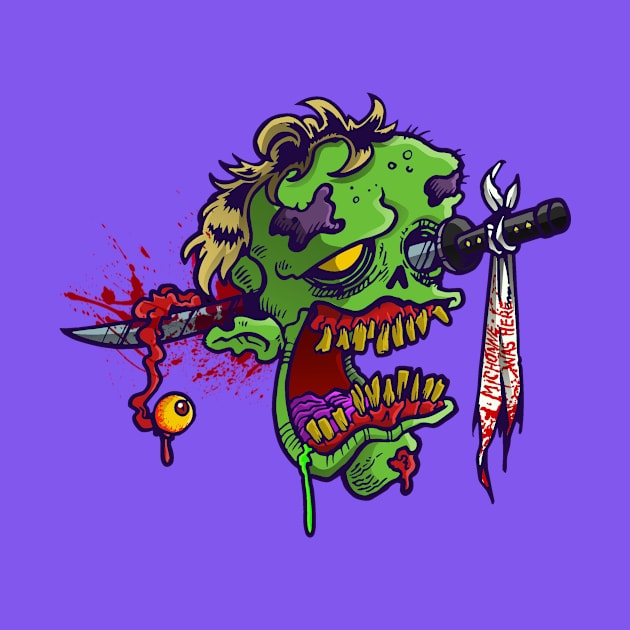 Zombie head by mauchofett