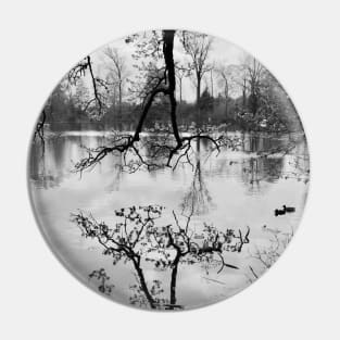 Mirror Lake / Swiss Artwork Photography Pin