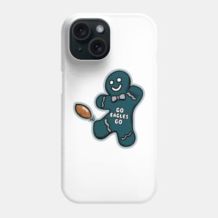 Philadelphia Eagles Gingerbread Man Phone Case