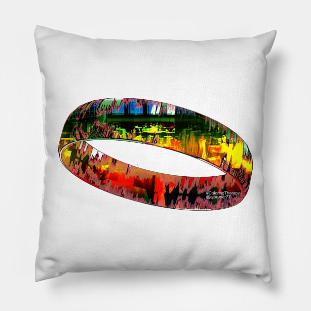 Modern Artilizer #24 BillyJoel Scenes from an Italian Restaurant Pillow by ajbruner77