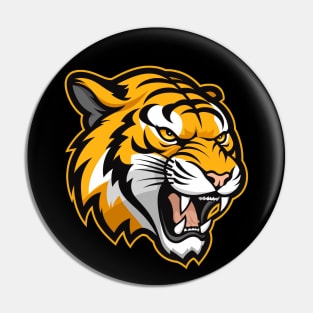 Tiger Mascot Pin