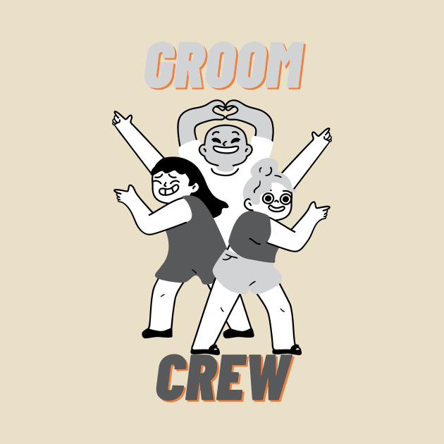 Groom crew by Ekkoha