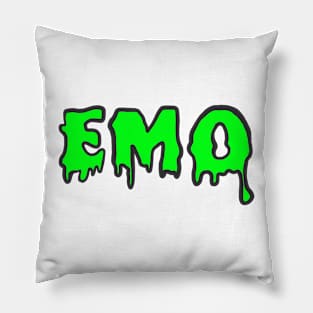 Neon Green EMO Pillow