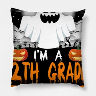 I'm a 12th Grade Teacher Halloween Pillow