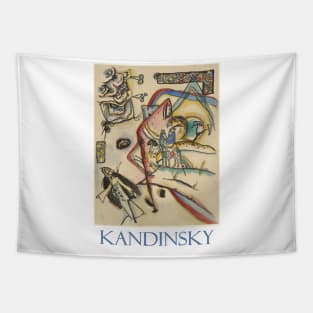 The Horseman by Wassily Kandisky Tapestry