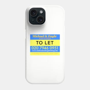 Michael & Eagle lettings Phone Case