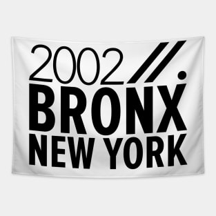 Bronx NY Birth Year Collection - Represent Your Roots 2002 in Style Tapestry