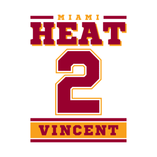 Miami Heat Vincent 2 Edition Champions T-Shirt
